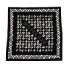 Bandana Monogram Black