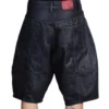 Puffa Denim Short - Black Coating - Image 2